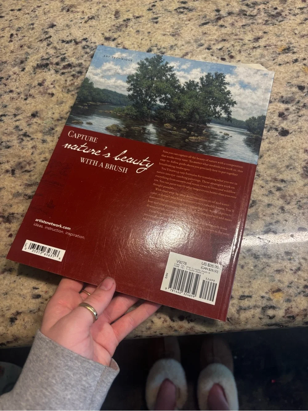 Secrets to Composition Landscape Painting Guide - Red